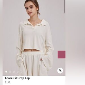 NAP loungewear top crop